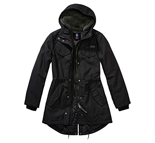 Brandit Marsh Lake Parka Damen, Größe:M, Farbe:Schwarz von Brandit