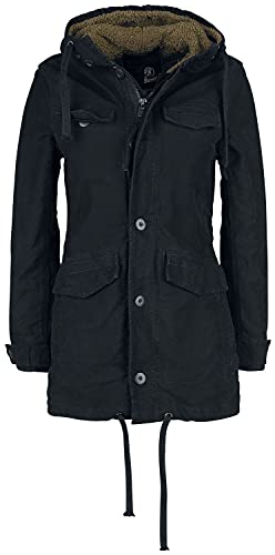 Brandit Damen Haley Parka, Schwarz (Black 2), Medium von Brandit