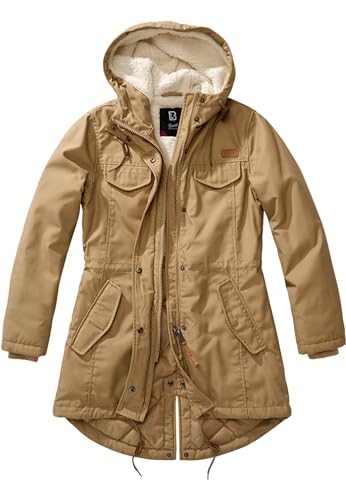 Brandit Damen Women Marsh Lake Parka, Camel, 3XL von Brandit