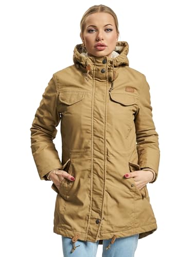 Brandit Damen Women Marsh Lake Parka, Camel, S von Brandit