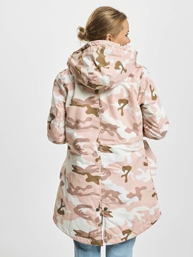 Brandit Damen Women Marsh Lake Parka, Candy camo, M von Brandit