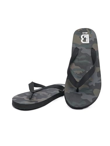 Brandit FLIP Flops Beach Slipper Badelatschen FLIP Flop Outdoor Army Camouflage, Größe:40/41, Farbe:Schwarz von Brandit