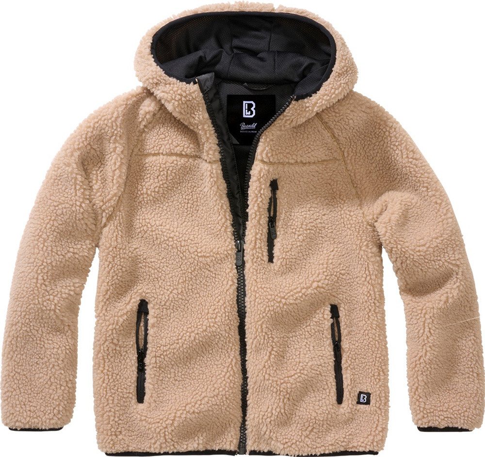 Brandit Fleecejacke Kids Teddyfleece Jacket Hooded Brandit Fleecejacke Kids Teddyfleece Jacket Hooded von Brandit
