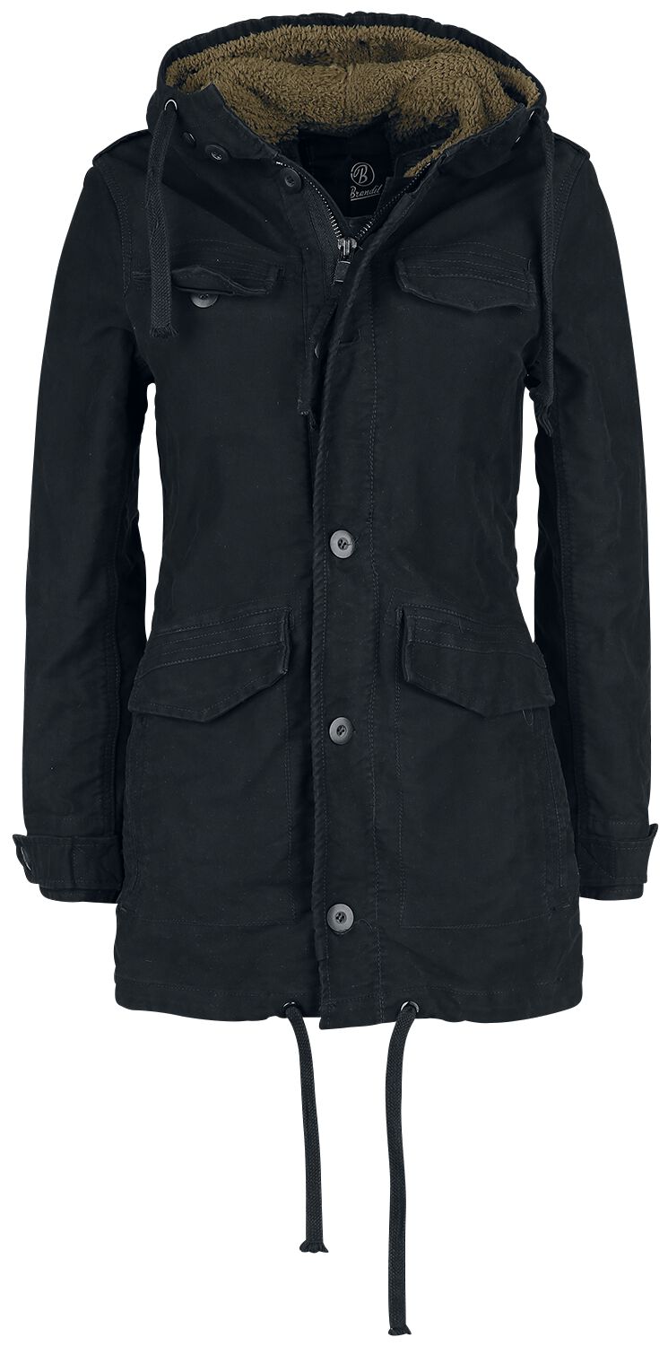 Brandit Haley Winterjacke schwarz in 3XL von Brandit