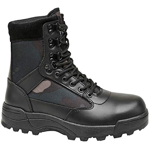 Brandit Herren 9 Eyelet Tactical Boots Taktische Militärstiefel, Darkcamo, 44 EU von Brandit