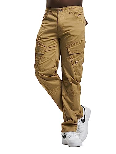 Brandit Herren Adven Slim Fit Pants Freizeithose, Camel, M von Brandit