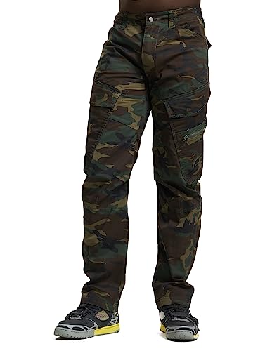 Brandit Herren Adven Slim Fit Pants Freizeithose, Woodland, L von Brandit