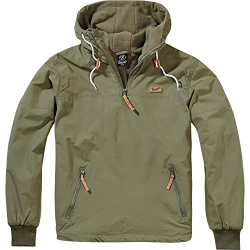 Brandit Herren Luke Windbreaker, Olive, XXL von Brandit