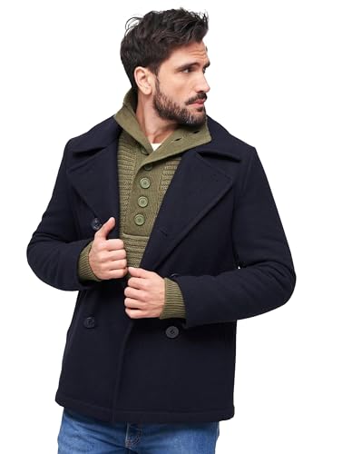 Brandit Pea Coat, Farbe: navy, Größe: 3XL von Brandit