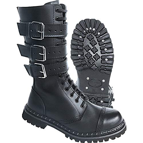 Brandit Herren Phantom Buckle Boots Taktische Militärstiefel, Schwarz, 40 EU von Brandit