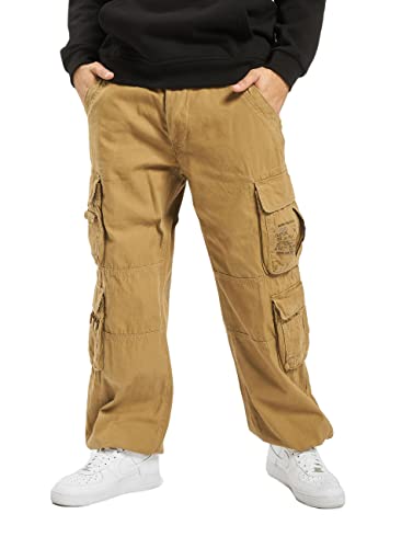 Brandit Herren Pure Vintage Pants Hose, beige, 3XL von Brandit