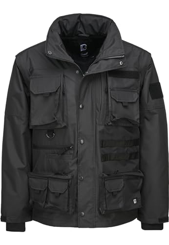 Brandit Herren Superieure Superior Jacket, Schwarz, L EU von Brandit