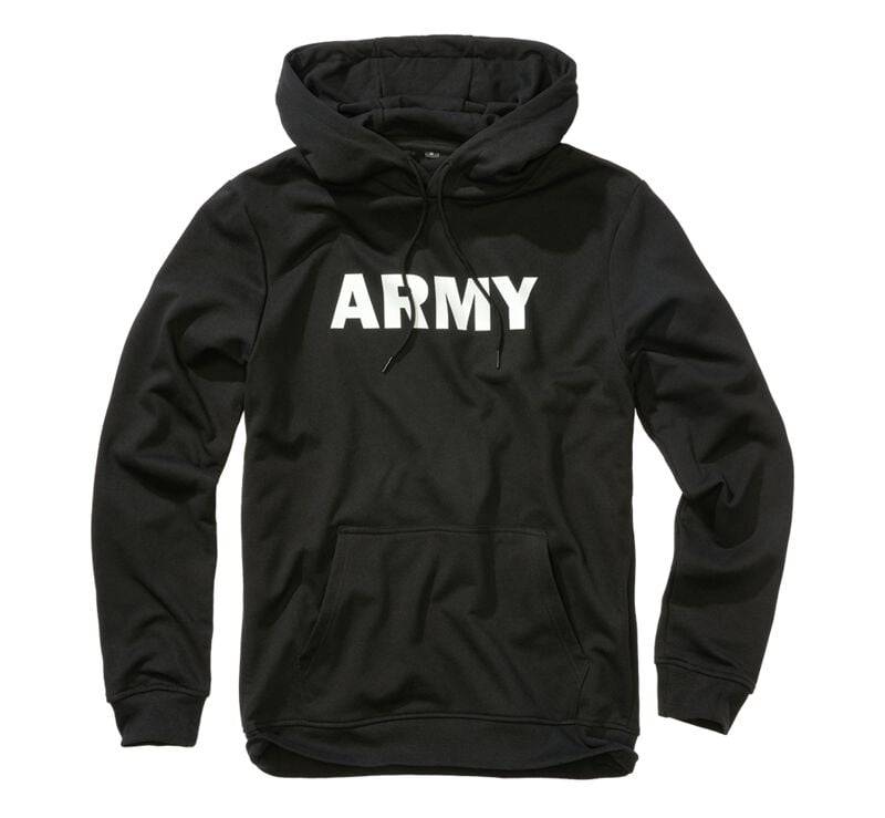 Brandit Hoody Army Kapuzenpullover schwarz in S von Brandit