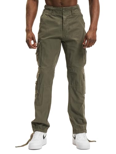 Brandit Pure Slim Fit Pants, Farbe: Olive, Größe: L Brandit Pure Slim Fit Pants, Farbe: Olive, Größe: L von Brandit