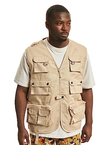 Brandit Hunting Vest, Beige, Größe 3XL von Brandit