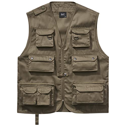 Brandit Hunting Vest, Oliv, Größe 4XL von Brandit