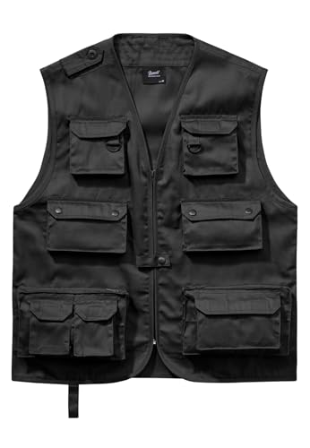 Brandit Hunting Vest, Schwarz, Größe XXL von Brandit