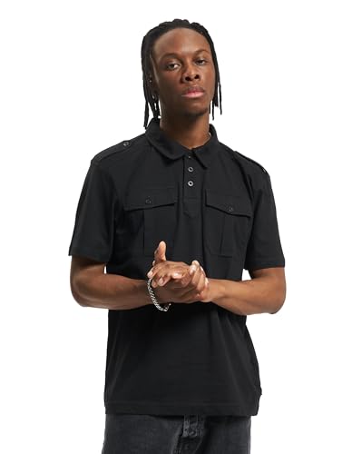 Brandit Jon Poloshirt Short Sleeve, Farbe: Black, Größe: M Brandit Jon Poloshirt Short Sleeve, Farbe: Black, Größe: M von Brandit