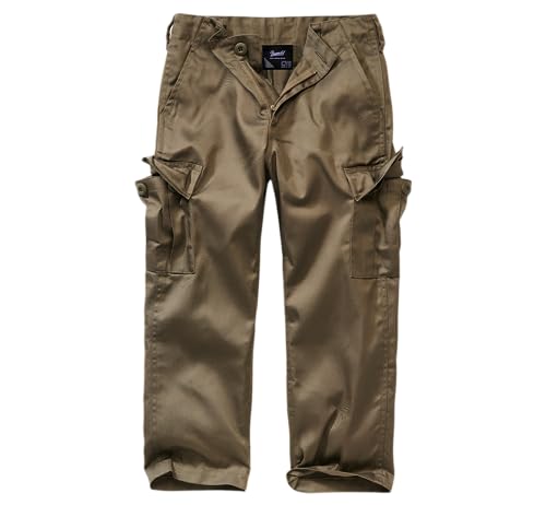 Brandit Jungen Børn Us Ranger trouser Hose, Oliv, 134 EU von Brandit