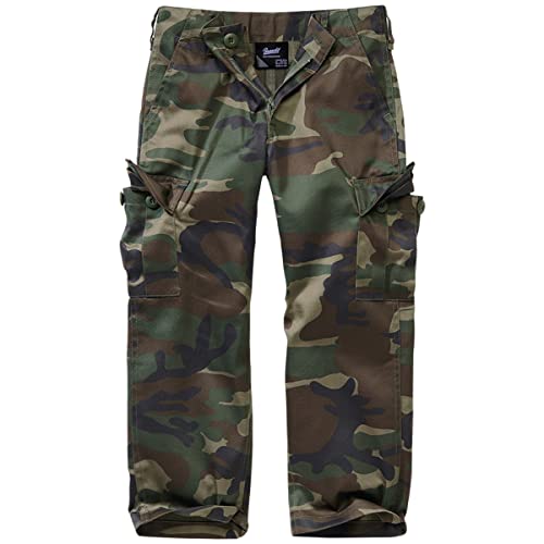 Brandit Jungen Kids US Ranger Trouser Hose, Woodland, 122-128 von Brandit