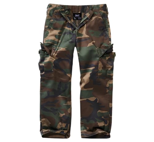 Brandit Jungen Kids US Ranger Trouser Hose, Woodland, 158-164 von Brandit