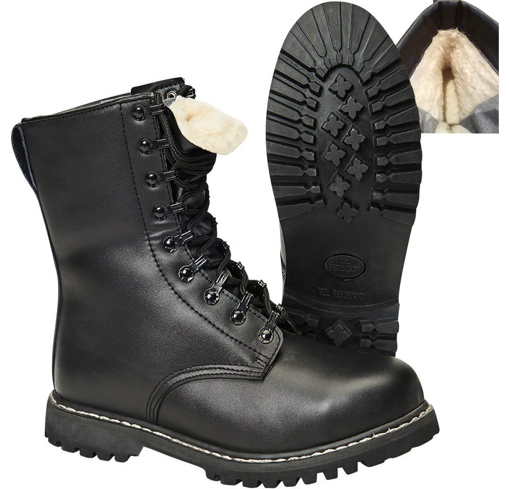 Brandit Bundeswehr Kampfstiefel mit Futter & Stahlkappe Stiefel Gore-Tex von Brandit