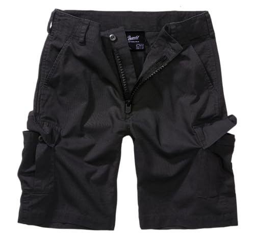 Brandit Kids BDU Ripstop Shorts Black Gr. 122/128 von Brandit