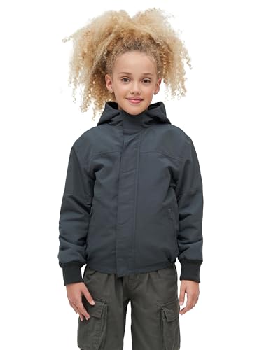 Brandit Kids Windbreaker Frontzip anthrazit Gr. 146-152 von Brandit