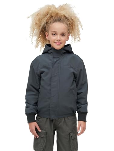 Brandit Kids Windbreaker Frontzip anthrazit Gr. 170-176 von Brandit