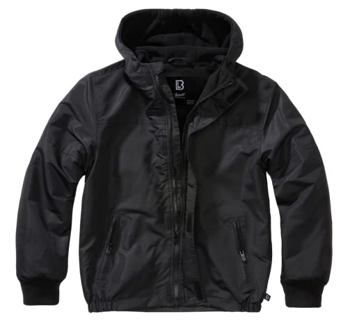 Brandit Kids Windbreaker Frontzip black Gr. 122-128 von Brandit