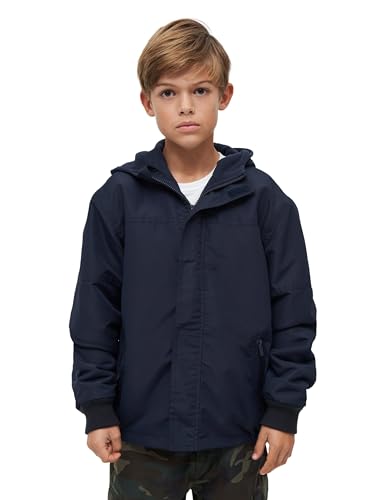 Brandit Kids Windbreaker Frontzip navy Gr. 122-128 von Brandit