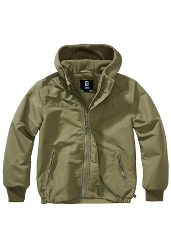 Brandit Kids Windbreaker Frontzip olive Gr. 122-128 von Brandit