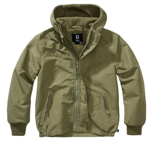 Brandit Kids Windbreaker Frontzip olive Gr. 158-164 von Brandit