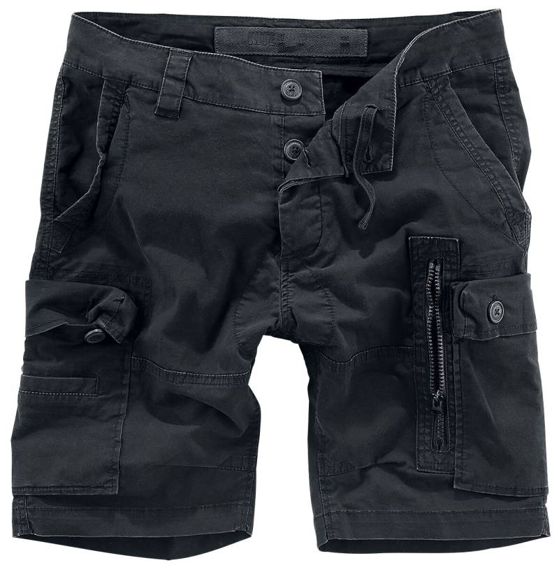 Brandit Kite Short Slim Fit Short schwarz in XXL von Brandit