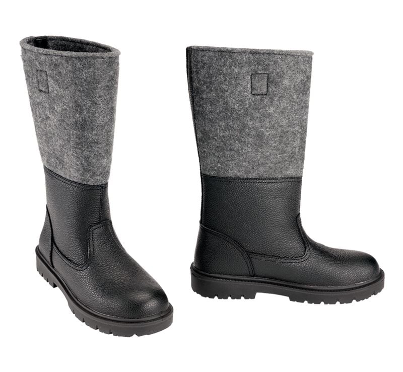 Brandit Knobelbecher Filz Stiefel schwarz in EU47 von Brandit