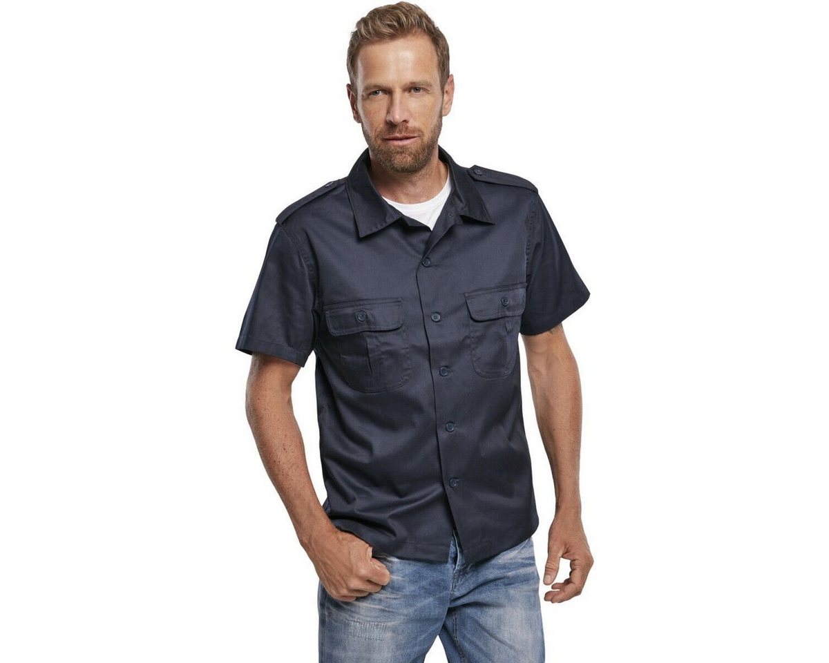 Brandit Kurzarmhemd Brandit Herren Hemd Shirt Sommer kurz arm Freizeithemd US Shirt 4101 von Brandit