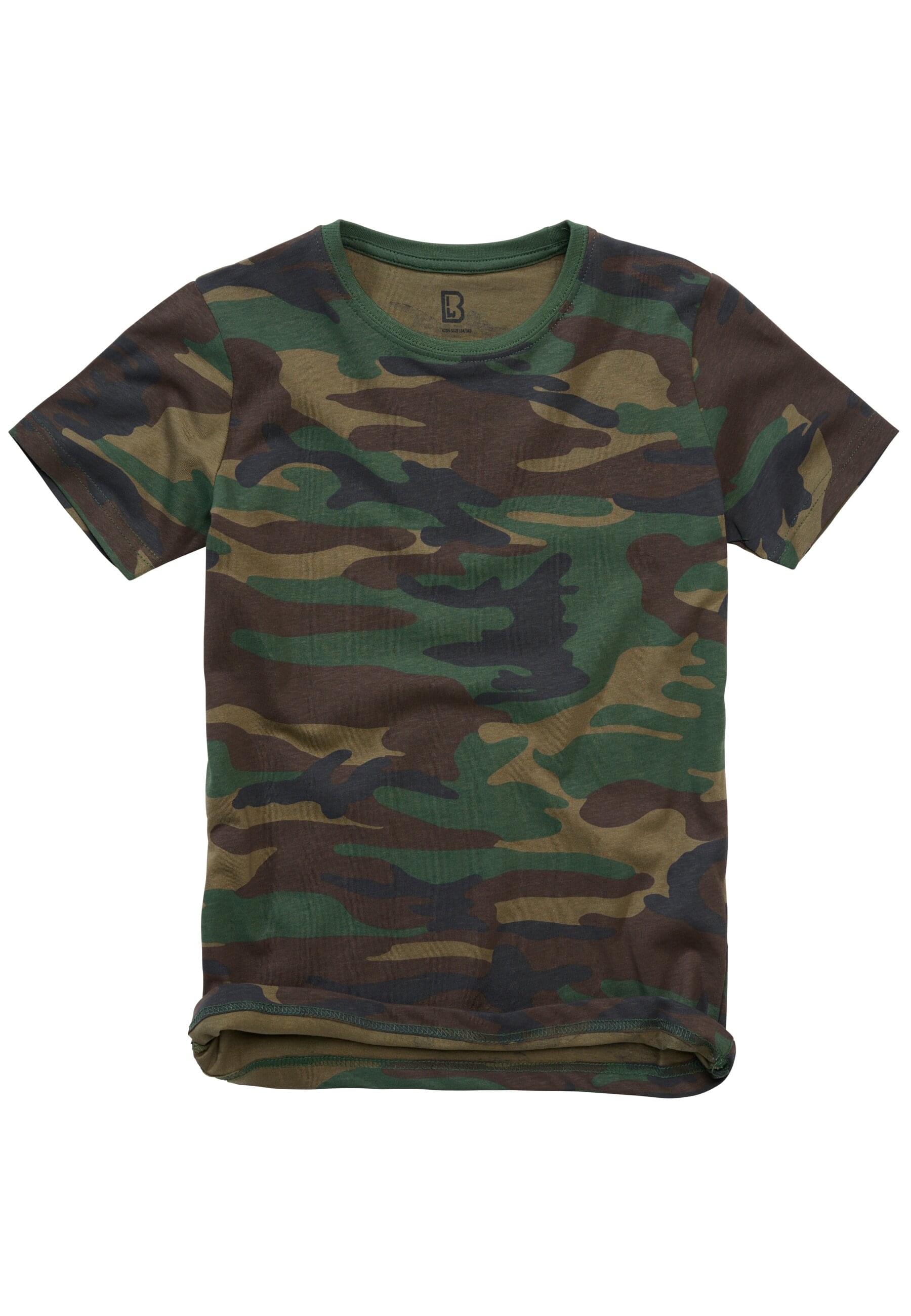 Brandit Kurzarmshirt "Brandit Unisex Kids T-Shirt" 1 Stk. tlg. von Brandit