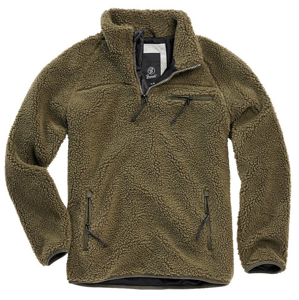 Brandit Fleecejacke Teddyfleece Troyer von Brandit