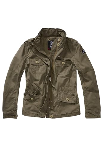 Brandit Ladies Britannia Jacket olive Gr. L von Brandit