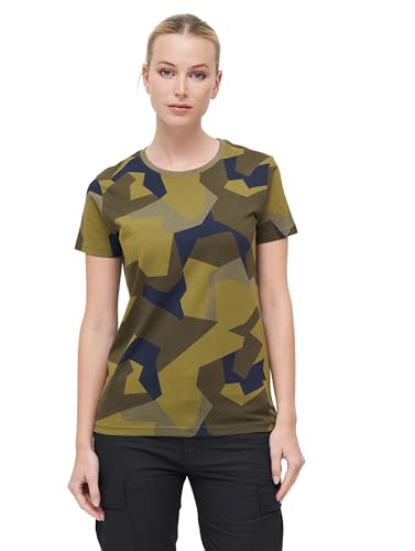Brandit Women T-Shirt, Farbe: Swedish camo, Größe: 3XL von Brandit