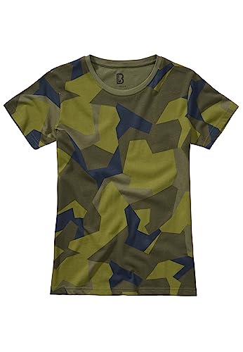 Brandit Ladies T-Shirts, Swedish Camo, Größe XS von Brandit