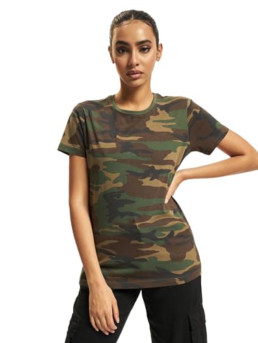 Brandit Women T-Shirt, Farbe: Woodland, Größe: XS von Brandit