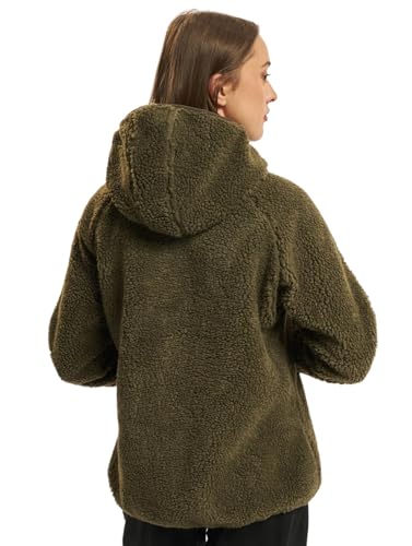 Brandit Ladies Teddyfleecejacket hood olive Gr. 5XL von Brandit