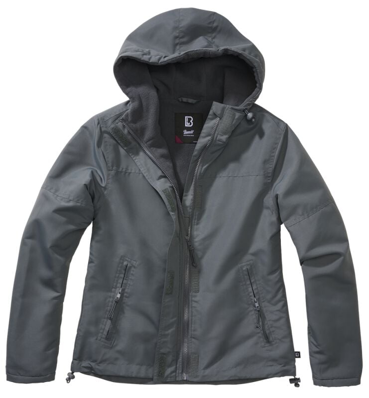 Brandit Ladies Windbreaker Frontzip Windbreaker anthrazit in S von Brandit