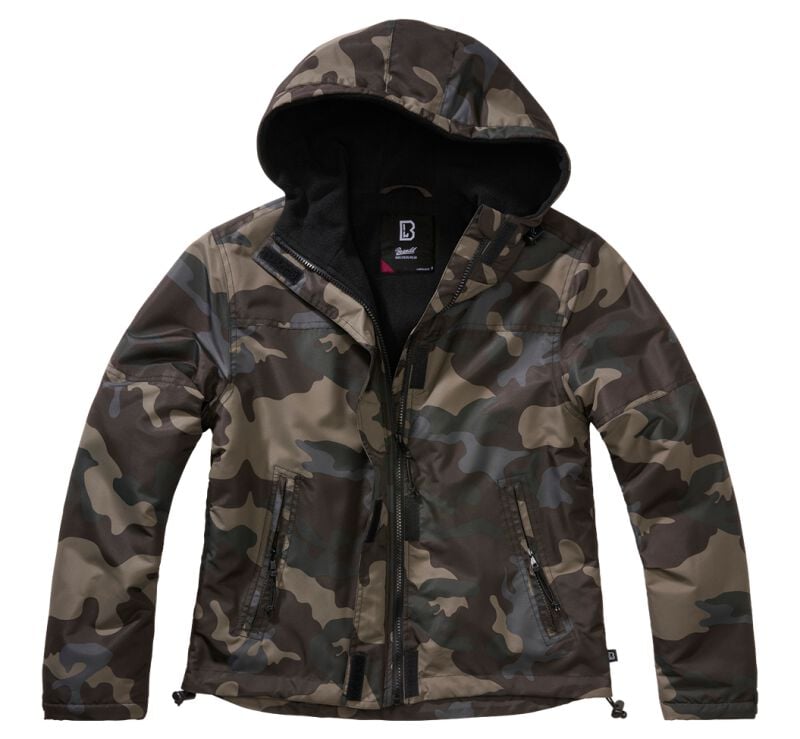 Brandit Ladies Windbreaker Frontzip Windbreaker darkcamo in XL Brandit Ladies Windbreaker Frontzip Windbreaker darkcamo in XL von Brandit