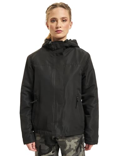 Brandit Women Frontzip Windbreaker, Farbe: black, Größe: 5XL von Brandit