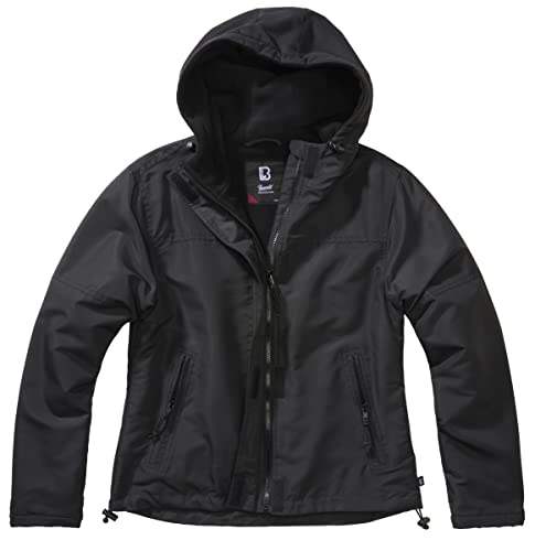 Brandit Ladies Windbreaker frontzip black Gr. M von Brandit