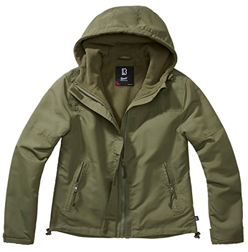 Brandit Ladies Windbreaker frontzip olive Gr. L von Brandit