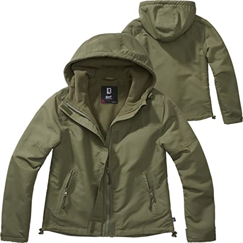 Brandit Ladies Windbreaker frontzip olive Gr. XS von Brandit