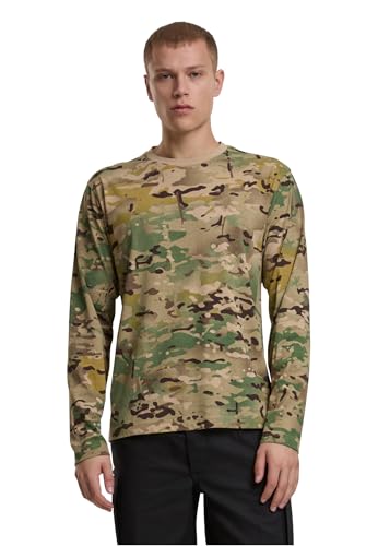 Brandit Premium Longsleeve Shirt, Farbe: Tactical_camo, Größe: 3XL von Brandit